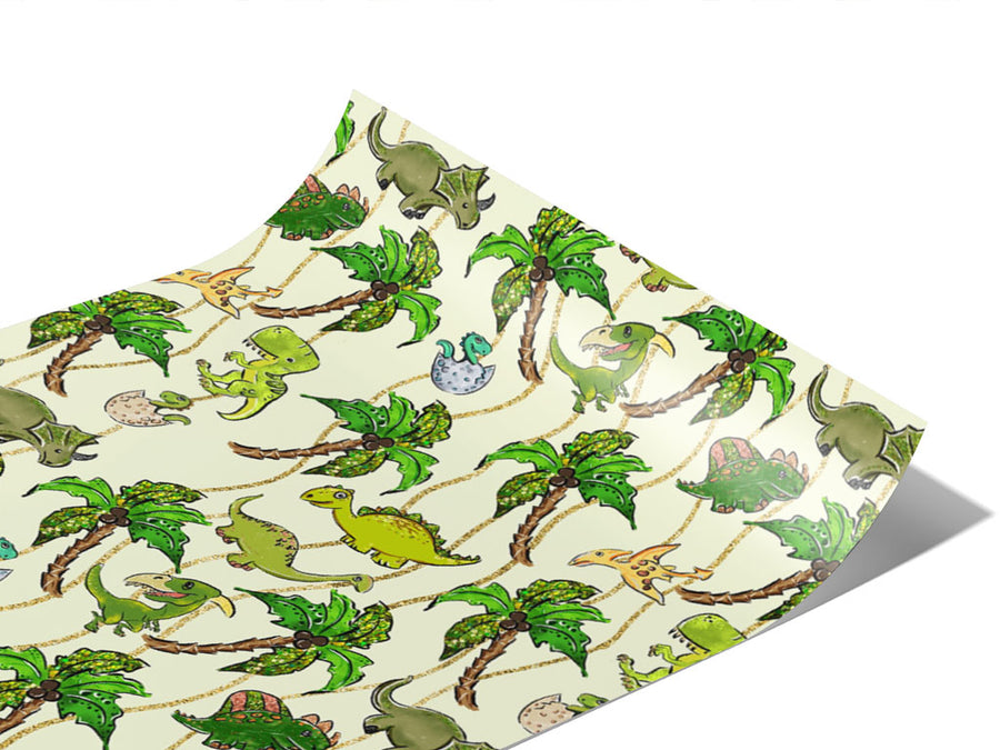 Prehistoric Party Dinosaur Vinyl Wraps~Rwraps Series 914 Digitally Printed Vinyl Wrap~0