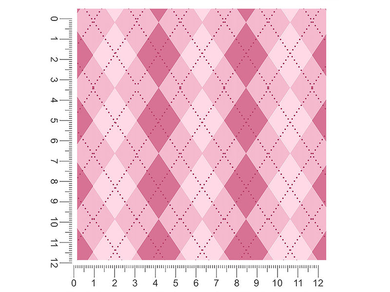 preparatory school argyle 1ft x 1ft Craft Sheets