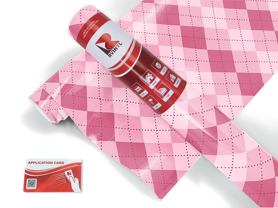 preparatory school argyle Craft Vinyl Roll