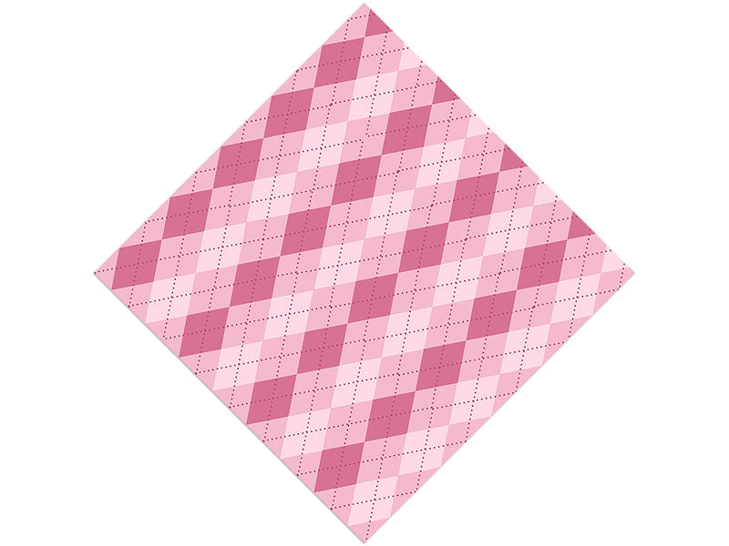 Preparatory School Argyle Vinyl Wrap Pattern