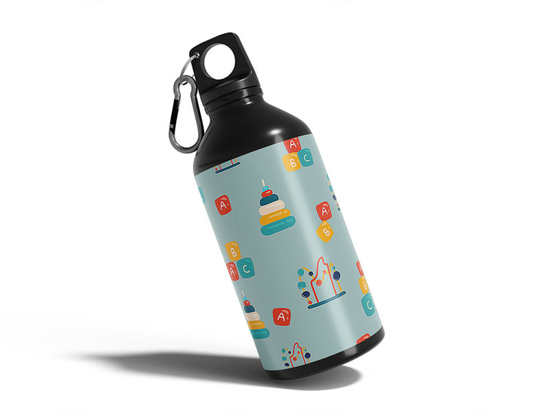 preschool playpen toy room Water Bottle DIY Stickers