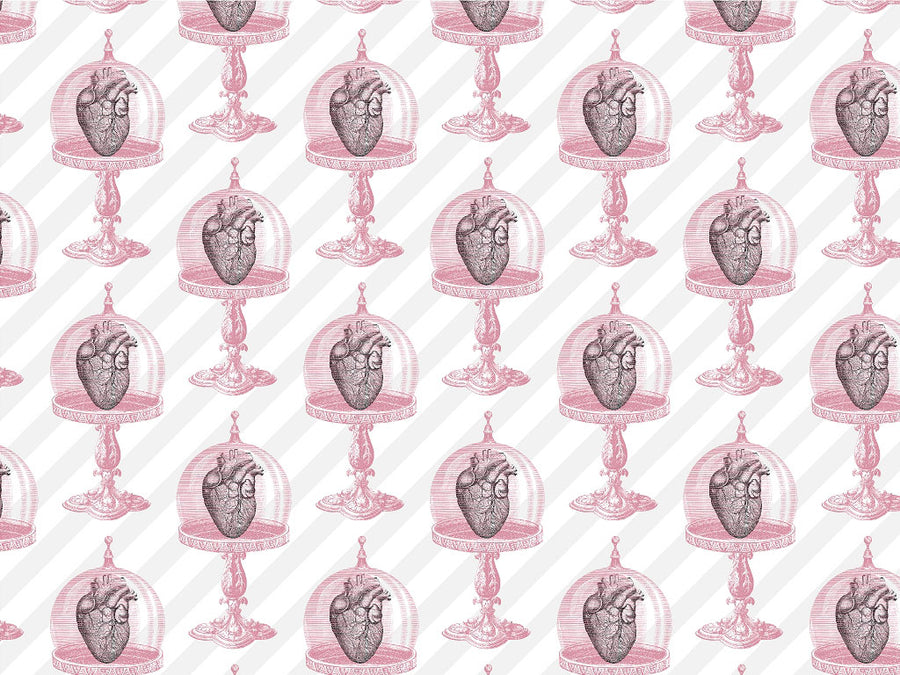 Preserved Hearts Gothic Vinyl Wrap Pattern~Rwraps Series 914 Digitally Printed Vinyl Wrap~0