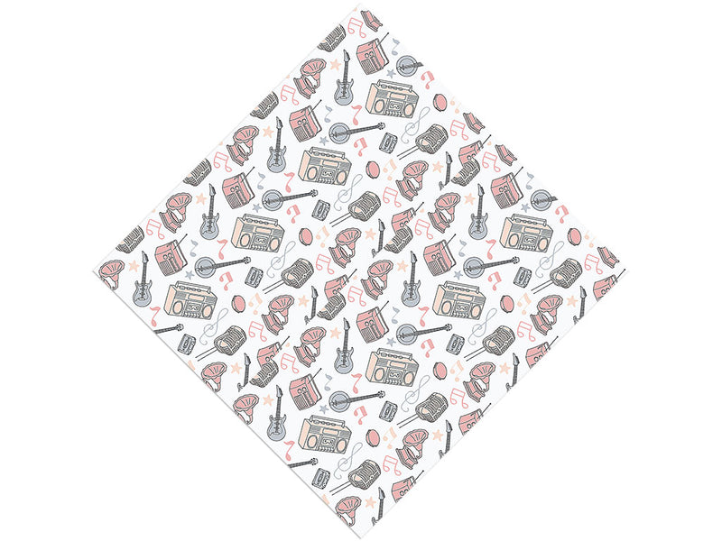 Press Record Music Vinyl Wrap Pattern