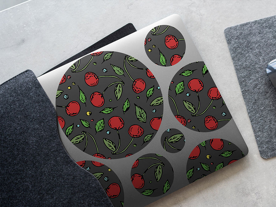 pretty orchard fruit DIY Laptop Stickers