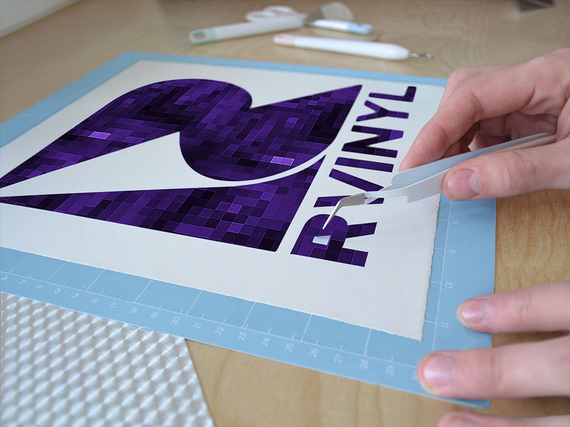 pretty picotee pixel Easy Weed Craft Vinyl