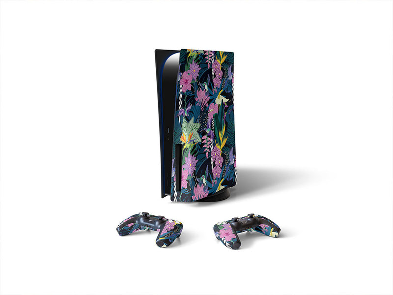pretty pollinators bird Sony PS5 DIY Skin