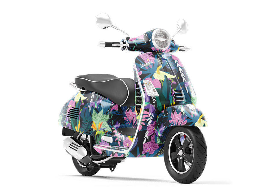 Pretty Pollinators Birds Vespa Scooter Wrap Film