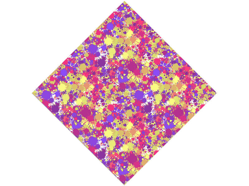 Pretty Waste Paint Splatter Vinyl Wrap Pattern