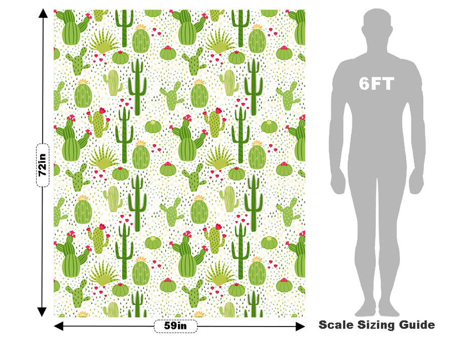 Prickly Pears Cacti Vehicle Wrap Scale~Rwraps Series 914 Prickly Pears Cacti Measurements~1