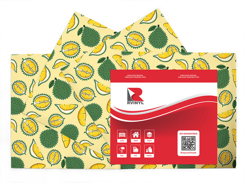 prickly personality fruit Craft Vinyl Sheet Pack