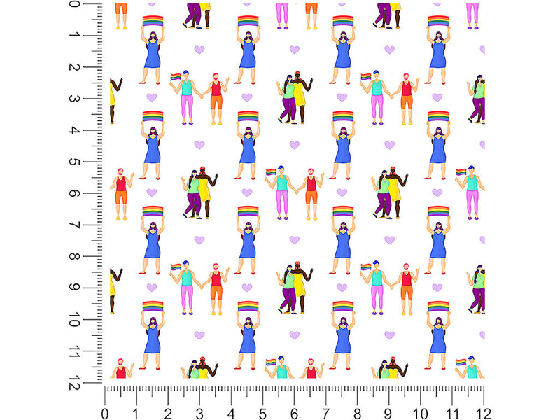 pride month 1ft x 1ft Craft Sheets