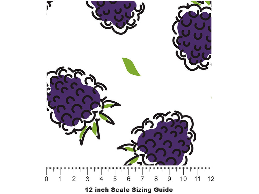 Prime Jim Fruit Vinyl Film Pattern Size 12 inch Scale~Rwraps Prime Jim Fruit Sizing Chart~2