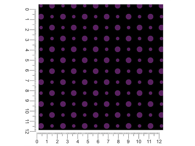 prime purple polka dot 1ft x 1ft Craft Sheets