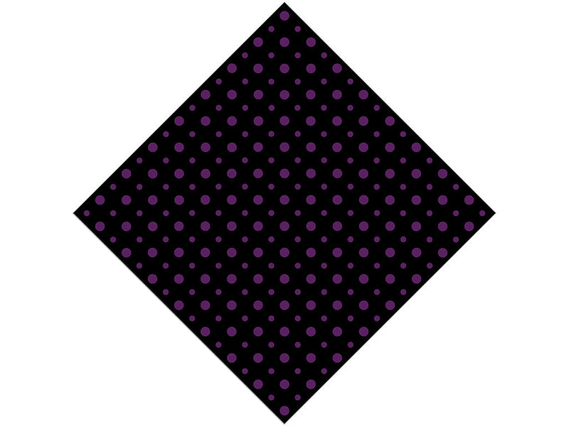 Prime Purple Polka Dot Vinyl Wrap Pattern
