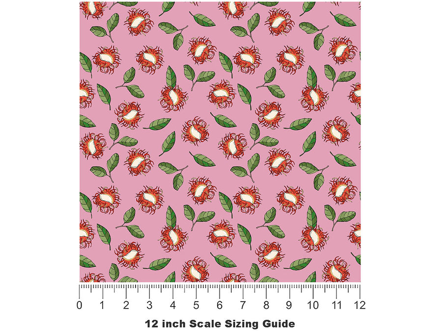 Princess Caroline Fruit Vinyl Film Pattern Size 12 inch Scale~Rwraps Princess Caroline Fruit Sizing Chart~2