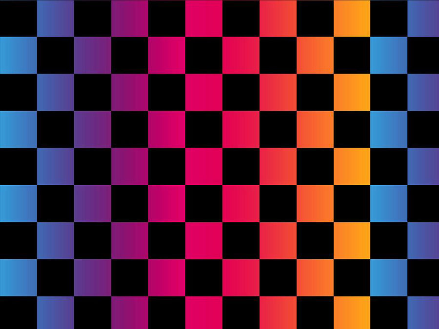 Prism Checkered Vinyl Wrap Pattern~Rwraps Series 914 Digitally Printed Vinyl Wrap~0