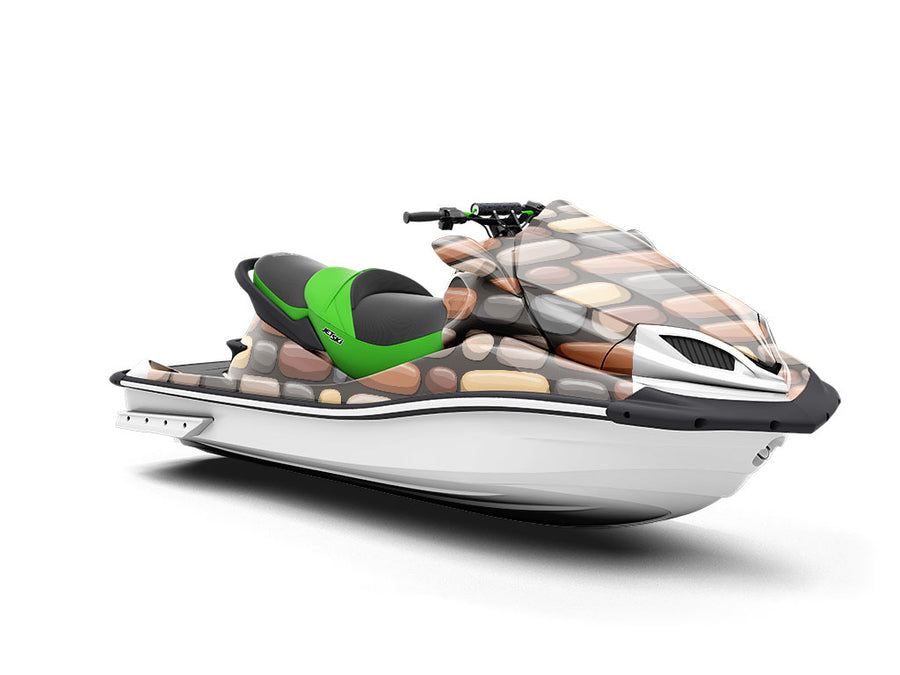 Private Drive Cobblestone Jet Ski Vinyl Customized Wrap