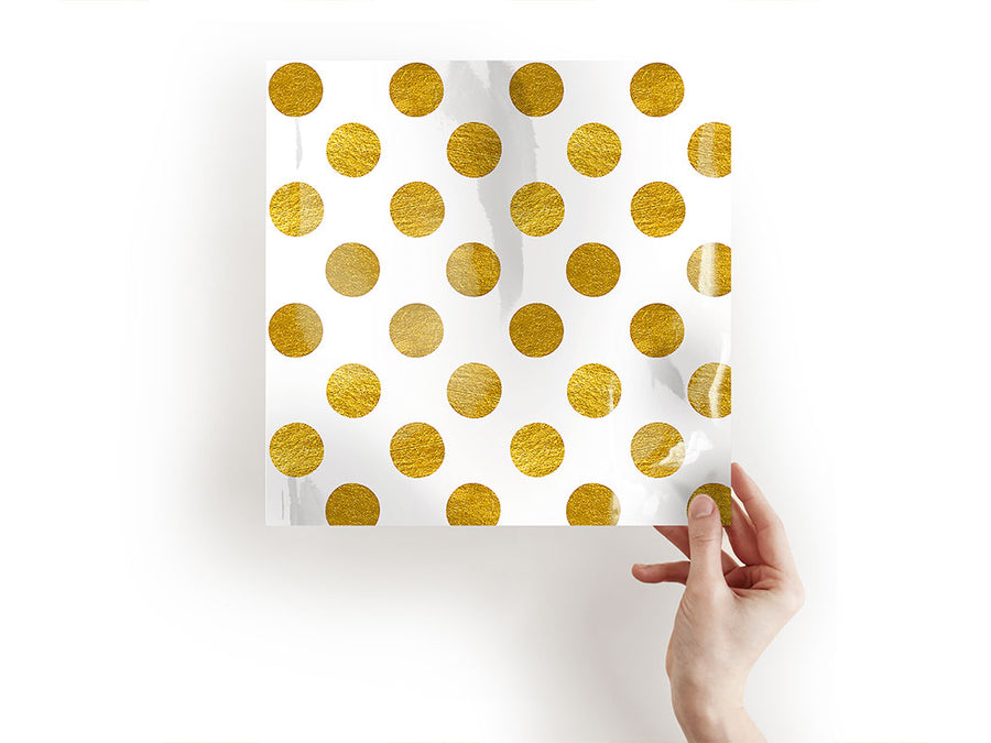 proceed with caution polka dot Craft Sheets