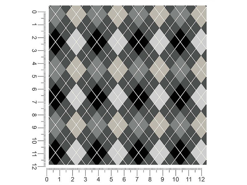 professional shadow argyle 1ft x 1ft Craft Sheets