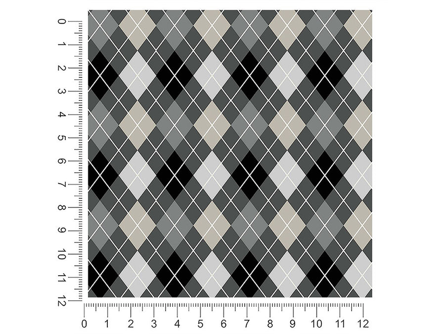 professional shadow argyle 1ft x 1ft Craft Sheets