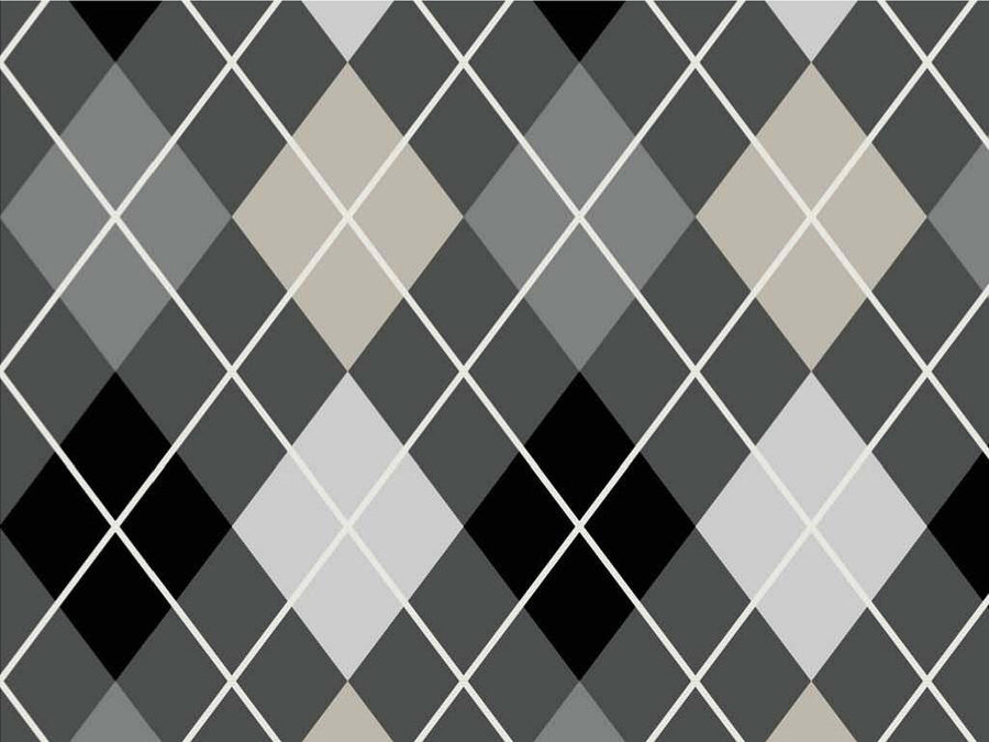 Professional Shadow Argyle Vinyl Wrap Pattern~Rwraps Series 914 Digitally Printed Vinyl Wrap~0