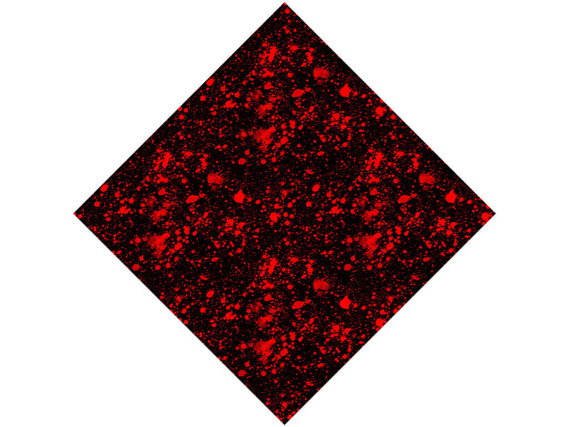 Profondo Rosso Paint Splatter Vinyl Wrap Pattern