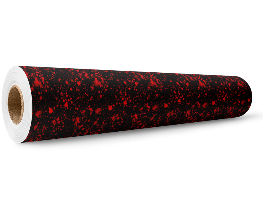 Profondo Rosso Paint Splatter Wrap Film Wholesale Roll~Rwraps Series 914 Digitally Printed Vinyl Roll~5