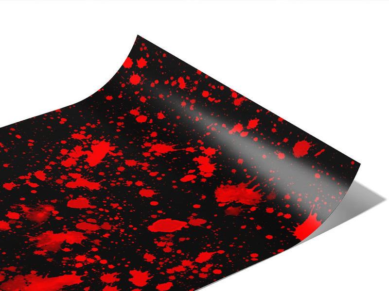 Profondo Rosso Paint Splatter Vinyl Wraps~Rwraps Series 914 Digitally Printed Vinyl Wrap~0