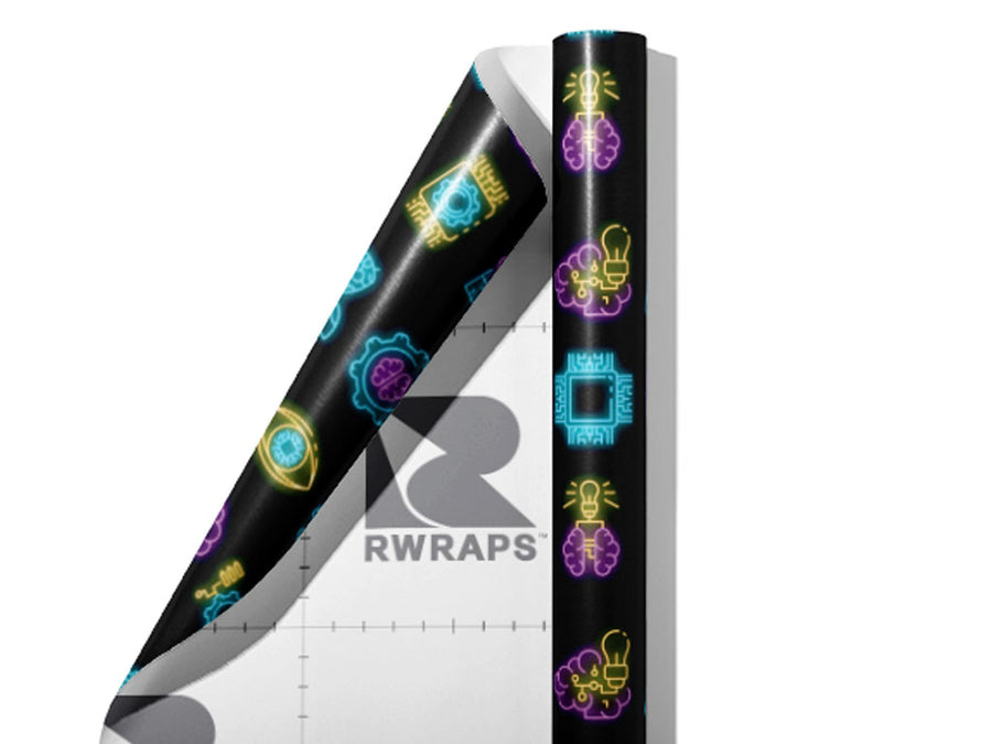 Programmed Life Technology Wrap Film Sheets~Rwraps Series 914 Programmed Life Technology Scrolled Sheet~4