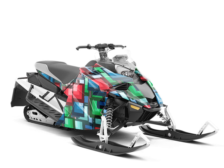Programming Error Mosaic Custom Wrapped Snowmobile