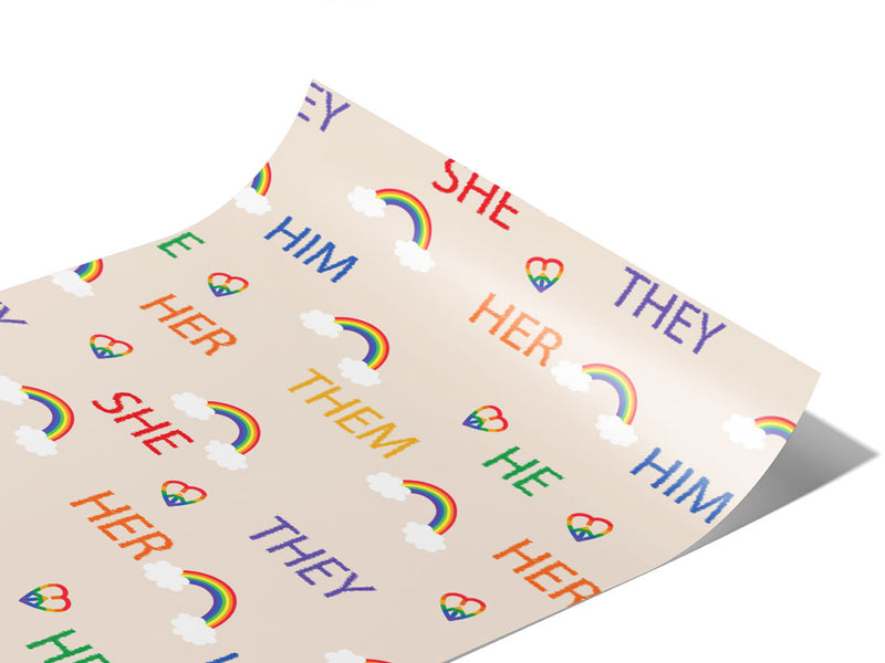 Pronoun Practice Americana Vinyl Wraps~Rwraps Series 914 Digitally Printed Vinyl Wrap~1