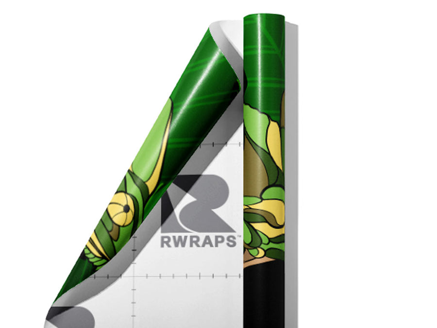 Psychedelic Chameleons Reptile Wrap Film Sheets~Rwraps Series 914 Psychedelic Chameleons Reptile Scrolled Sheet~3