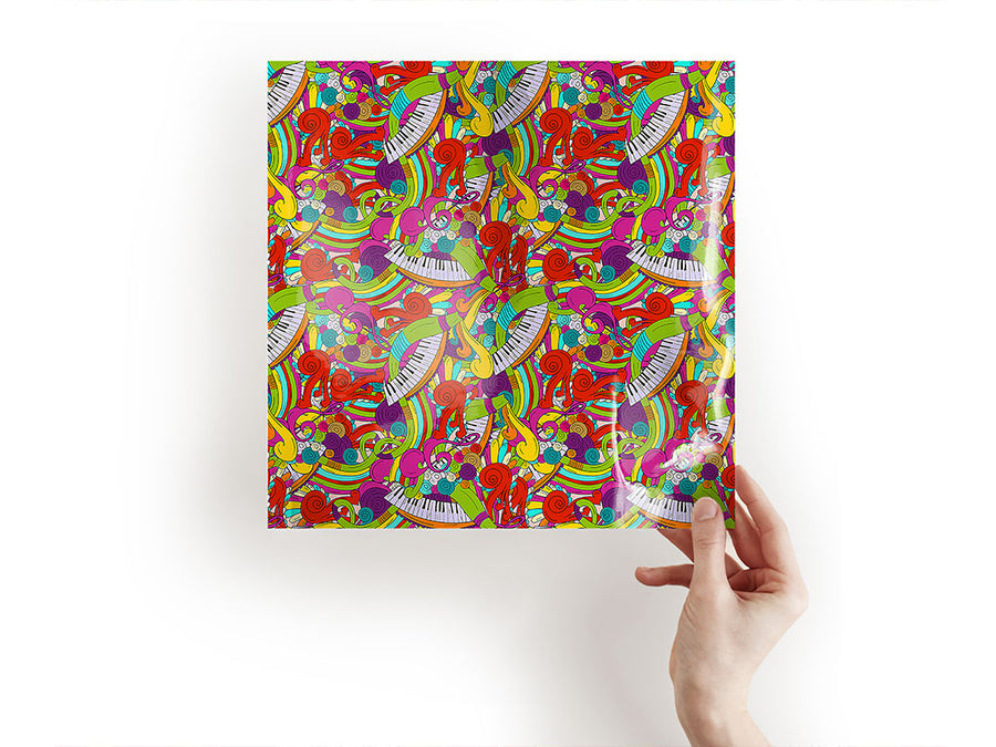 psychedelic chords music Craft Sheets