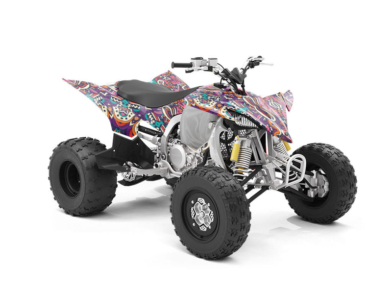 Psychedelic Gosper Mandala ATV Wrapping Vinyl