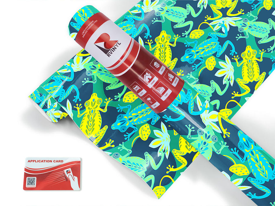 psychedelic pond fresh water Craft Vinyl Roll