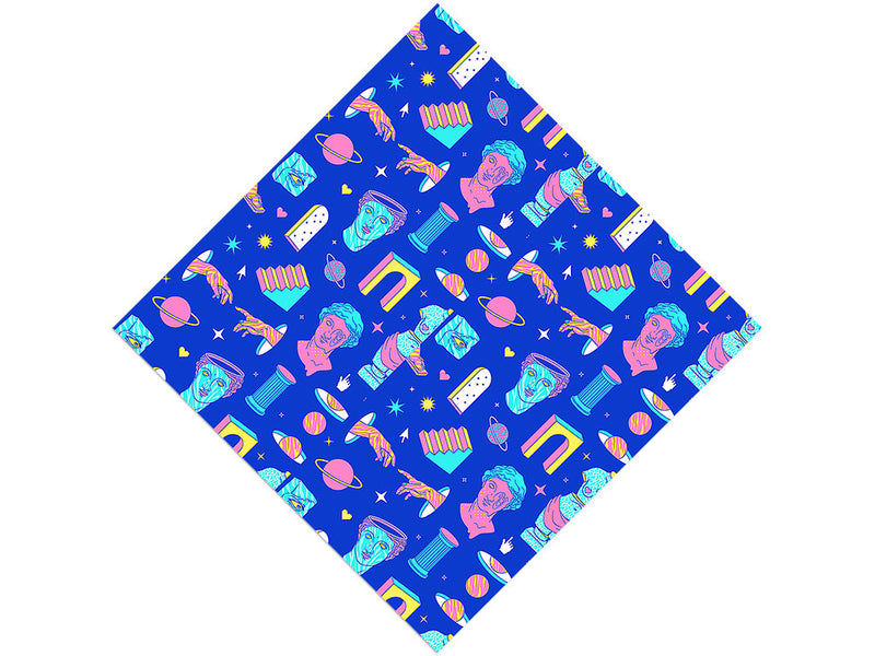 Psychedelic Sculpture Greco Roman Vinyl Wrap Pattern