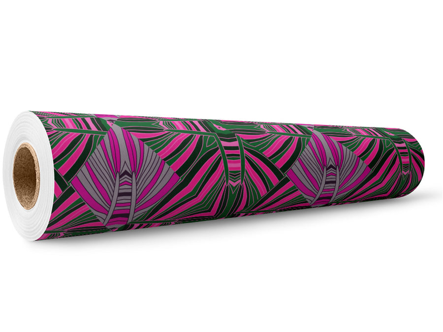 Psychedelic Shells Art Deco Wrap Film Wholesale Roll~Rwraps Series 914 Digitally Printed Vinyl Roll~5