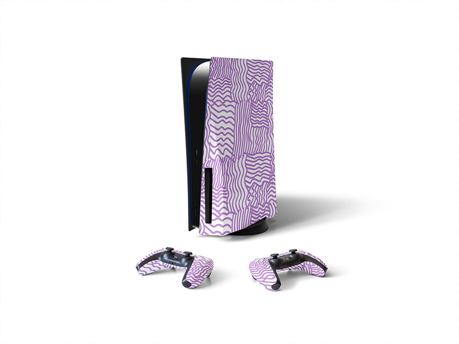 physic type abstract geometric Sony PS5 DIY Skin