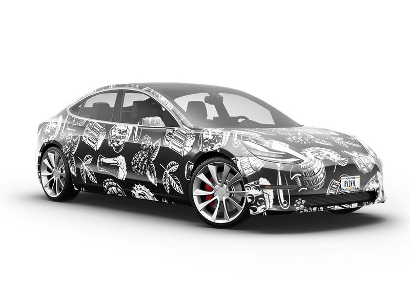 Public House Alcohol Vehicle Vinyl Wrap