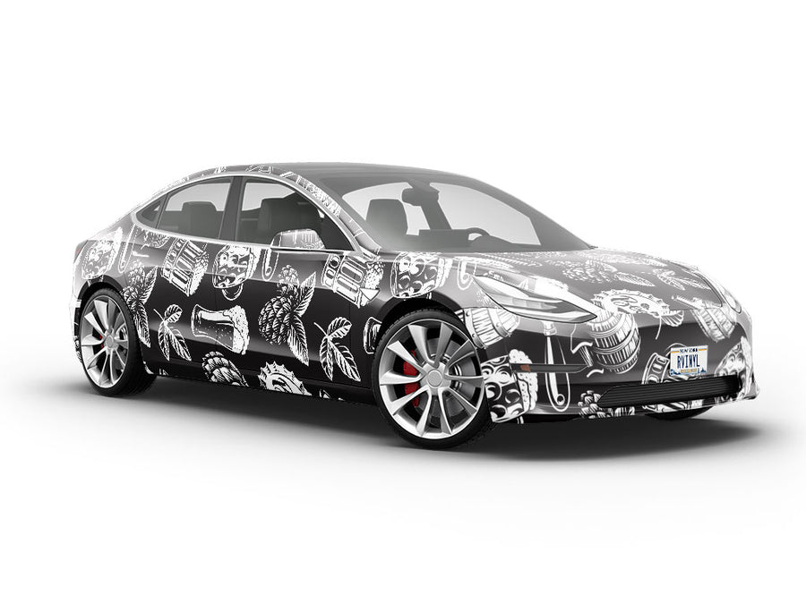 Public House Alcohol Vehicle Vinyl Wrap
