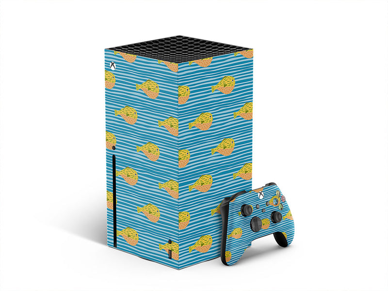 pufferfish journey salt water XBOX DIY Decal