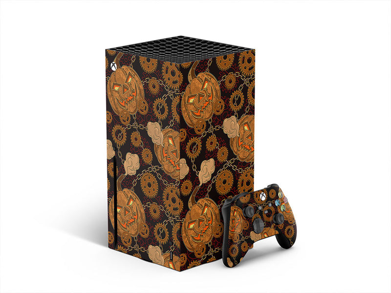 pumpkin breath steampunk XBOX DIY Decal