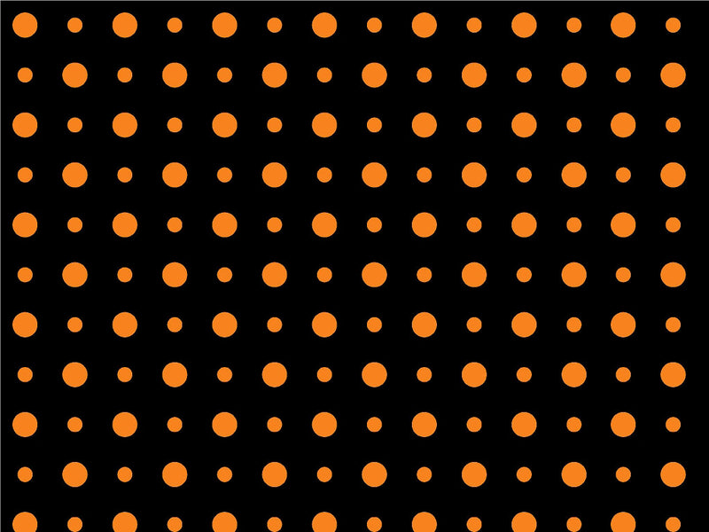 Pumpkin Orange Polka Dot Vinyl Wrap Pattern~Rwraps Series 914 Digitally Printed Vinyl Wrap~0
