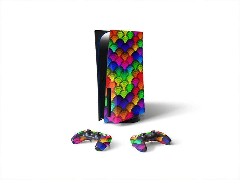 pure joy art deco Sony PS5 DIY Skin