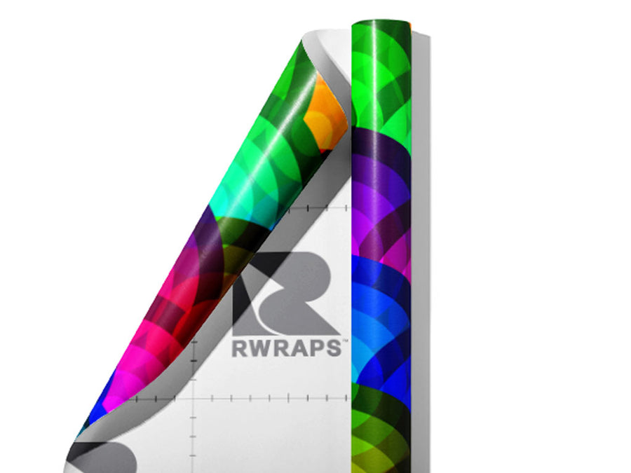 Pure Joy Art Deco Wrap Film Sheets~Rwraps Series 914 Pure Joy Art Deco Scrolled Sheet~3