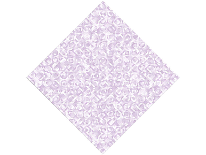 Pure Snow Pixel Vinyl Wrap Pattern