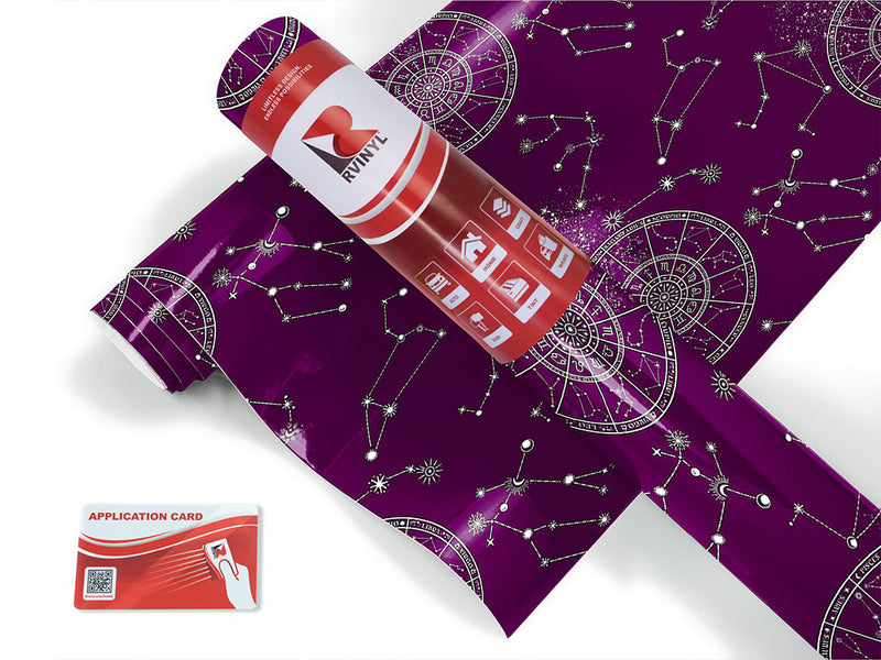 purple aeons astrology Craft Vinyl Roll