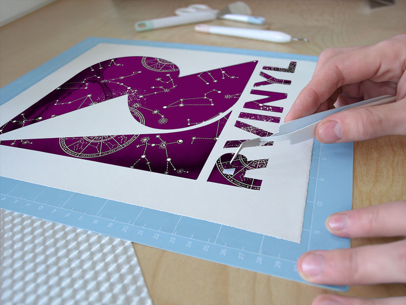 purple aeons astrology Easy Weed Craft Vinyl