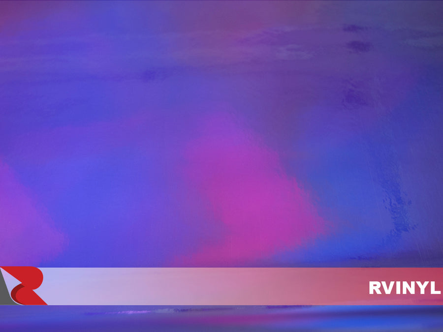 Purple Holographic Chrome Car Wrap Film