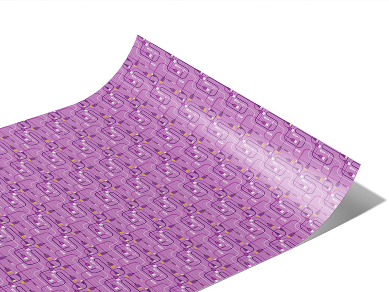 Purple Cords Technology Vinyl Wraps~Rwraps Series 914 Digitally Printed Vinyl Wrap~1